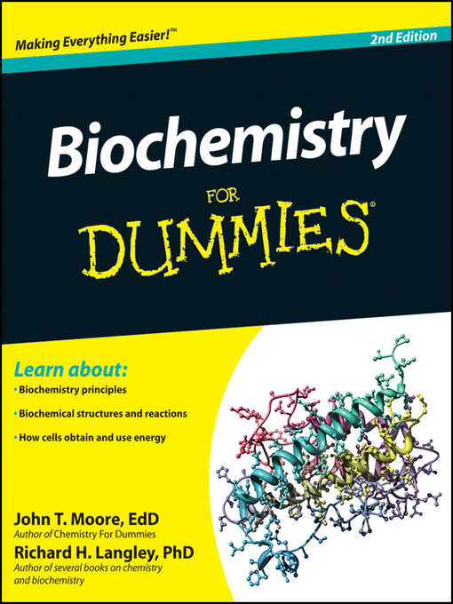 Title details for Biochemistry for Dummies by John T. Moore - Available